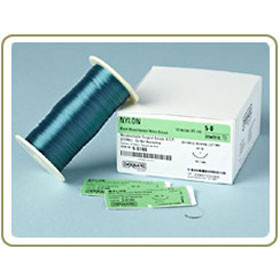 Monofilament Nylon Suture 7-0, 100 yds (metric 0.5)