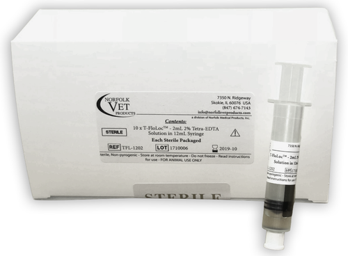 T-FloLoc Flush/Lock Solution, 12 mL syringe