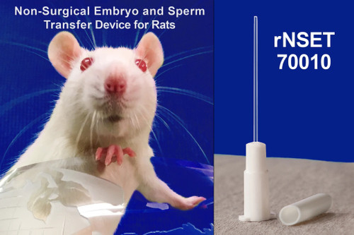 NSET Non-Surgical Embryo Transfer Device for Rats 10/pk NSET Non-Surgical Embryo Transfer Device for Rats 10/pk