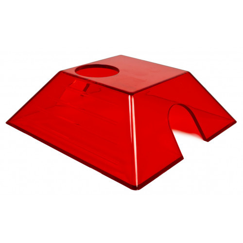 Red Polycarbonate Mouse Tent each