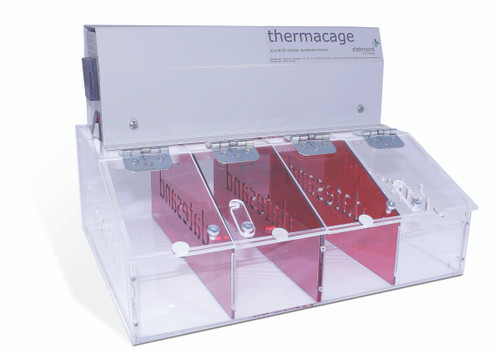 Mini Thermacage with Difuser ClearRed Mini Thermacage with Difuser ClearRed