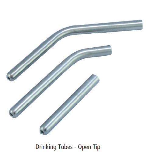 Sipper Tube 2.5" Straight, open tube