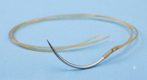 4-0 Gut Suture with 3/8 Circle Reverse Cutting Needle (36 Pack)