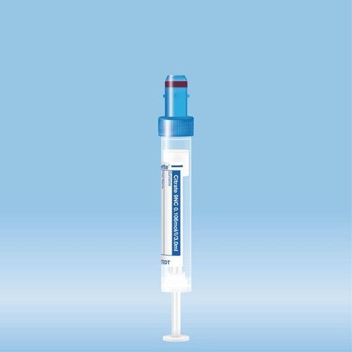 S-Monovette 3ml Citrate preparation 100/pk S-Monovette 3ml Citrate preparation 100/pk