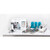 Digital Anesthesia System with Flat Surgical Bed & "H" Tank Regulator