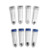 Silica Glass Beads Prefilled 2ml Tube Kits Non-Skirted w/caps, 0.5mm 50/pk
