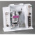 Isoflurane Vaporizer  wFlowmeter 4-port Manifold & Stand