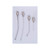 Reusable Stainless Feeding Needle 24G-1" Straight 1.25mm ball (4/pk)