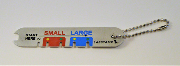 Labstamp Tail Gauge