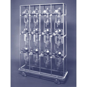 Metabolic Cage Rack Vertical 12-Cage Rack