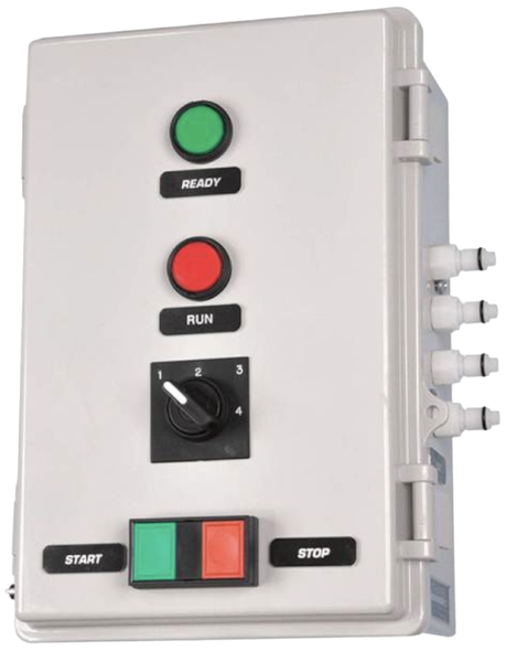 Four Gas Output (4) Programmable Timing Presets - SMARTBOX Programmable Lab Control Unit 