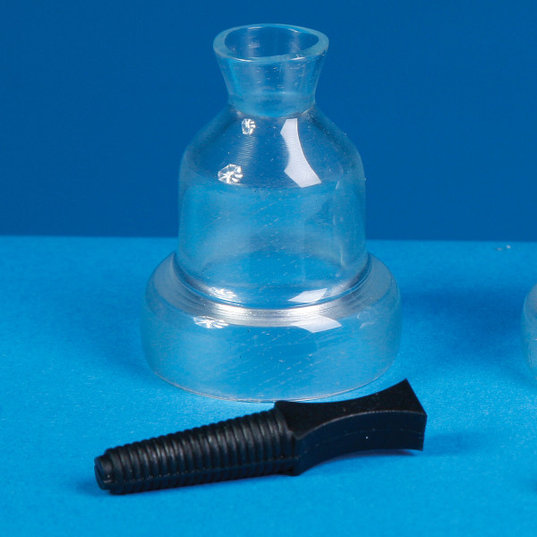 EZ Anesthesia Nose Cone for rats w/black plug