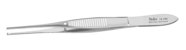 Iris Tissue Forceps (1 x 2 teeth)