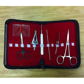 Rat Dissection Surgical Kit with Storage Case