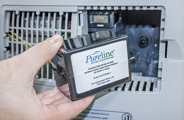 Pureline OC8000 Oxygen Concentrator Intake Filter
