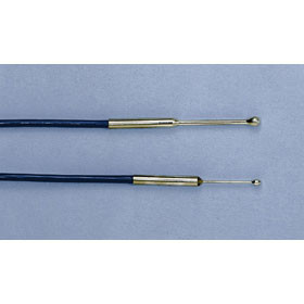 Rectal Probe for Mice, 3/4" L .028dia. .065 tip