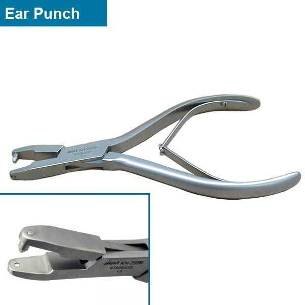 Ear Punch hole dia. 1.5mm