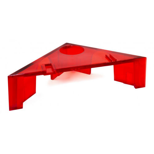 Red Mouse Wedge polycarbonate