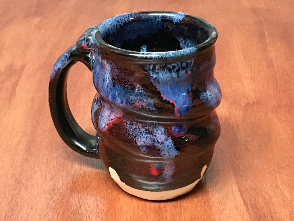 Cosmic Mug, roughly 10-12oz size, Inspired by a Planetary Nebula (SK5246)