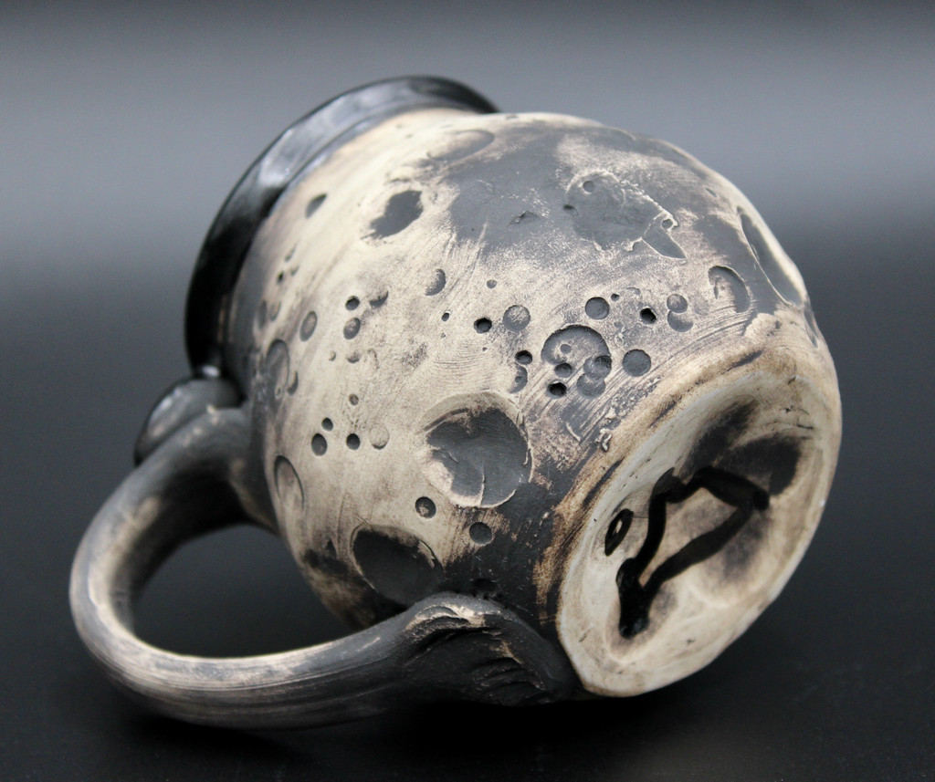Espresso Moon Mug with Black Interior, 4-5 ounces (SK7191)