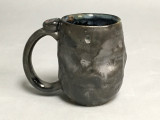 Meteor Mug with a Blue Nebula Interior, roughly 12-14 ounce size, (SK535)