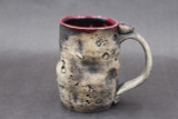 Lunar/Asteroid Mug w/Ruby Red Interior, roughly 10-12 ounces  (SK7904)