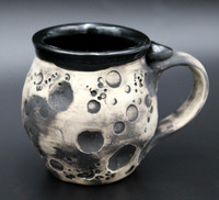 Espresso Moon Mug with Black Interior, 4-5 ounces (SK7190)