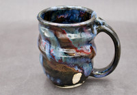 Spiral Cosmic Mug w/ 24 karat gold, 14-16oz. size (SK7837)