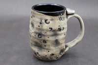 Lunar/Asteroid Mug w/Black Interior, roughly 12-14 ounces  (SK7872)