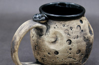 Moon Mug with Black Interior, 20-22 ounces (SK7908)