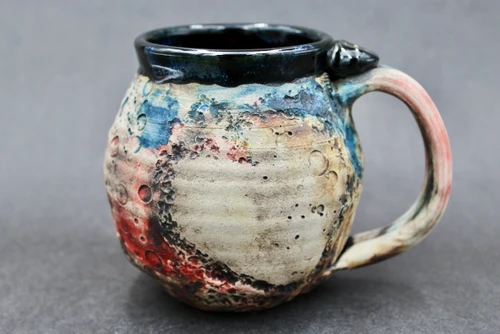 Pluto Mug w/24 karat gold, roughly 16oz size (SK0526)