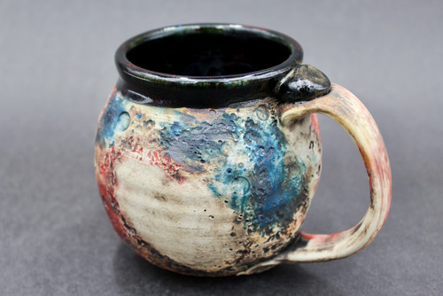 Pluto Mug w/24 karat gold, roughly 16oz size (SK0528)