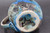 Blue Moon Mug, Black Interior, roughly 16-18oz. size, (SK000472)