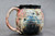 Pluto Mug w/24 karat gold, roughly 16oz size (SK0527)