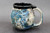Blue Moon Mug w/24 Karat Gold Thumb Spot and Galaxy Interior, roughly 16-18oz. size, (SK0538)