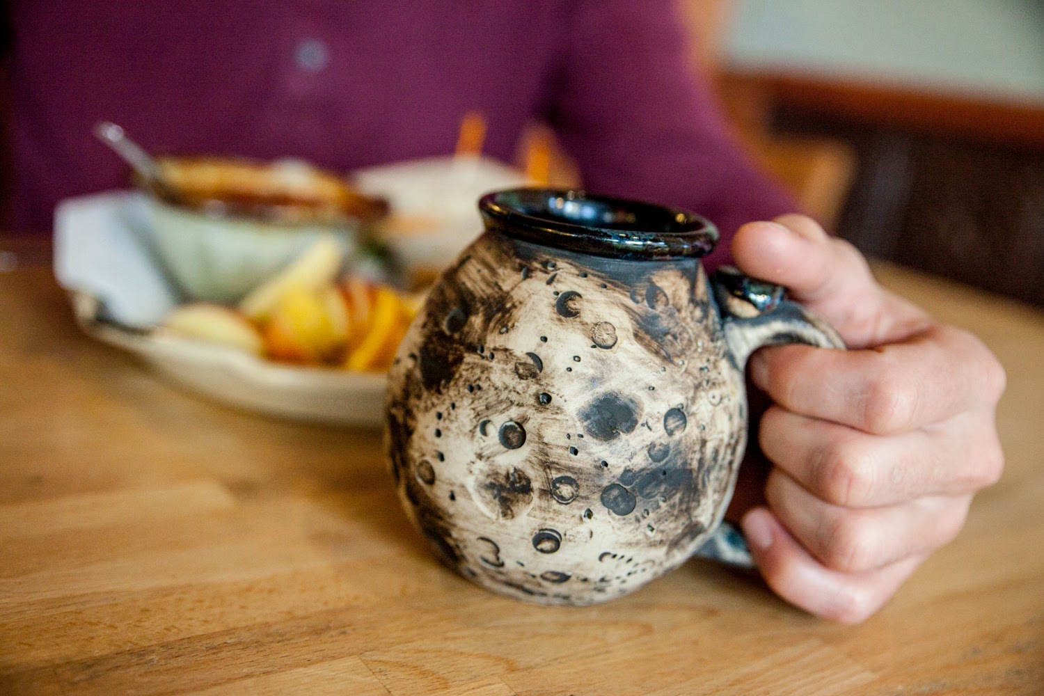 Buy THE MOON STORE Set of 6 Striped Pattern Ceramic Mugs - Triple