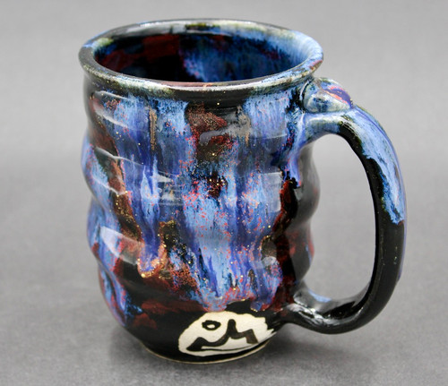 Spiral Cosmic Mug w/24 karat gold, 16-18oz. size (SK7336