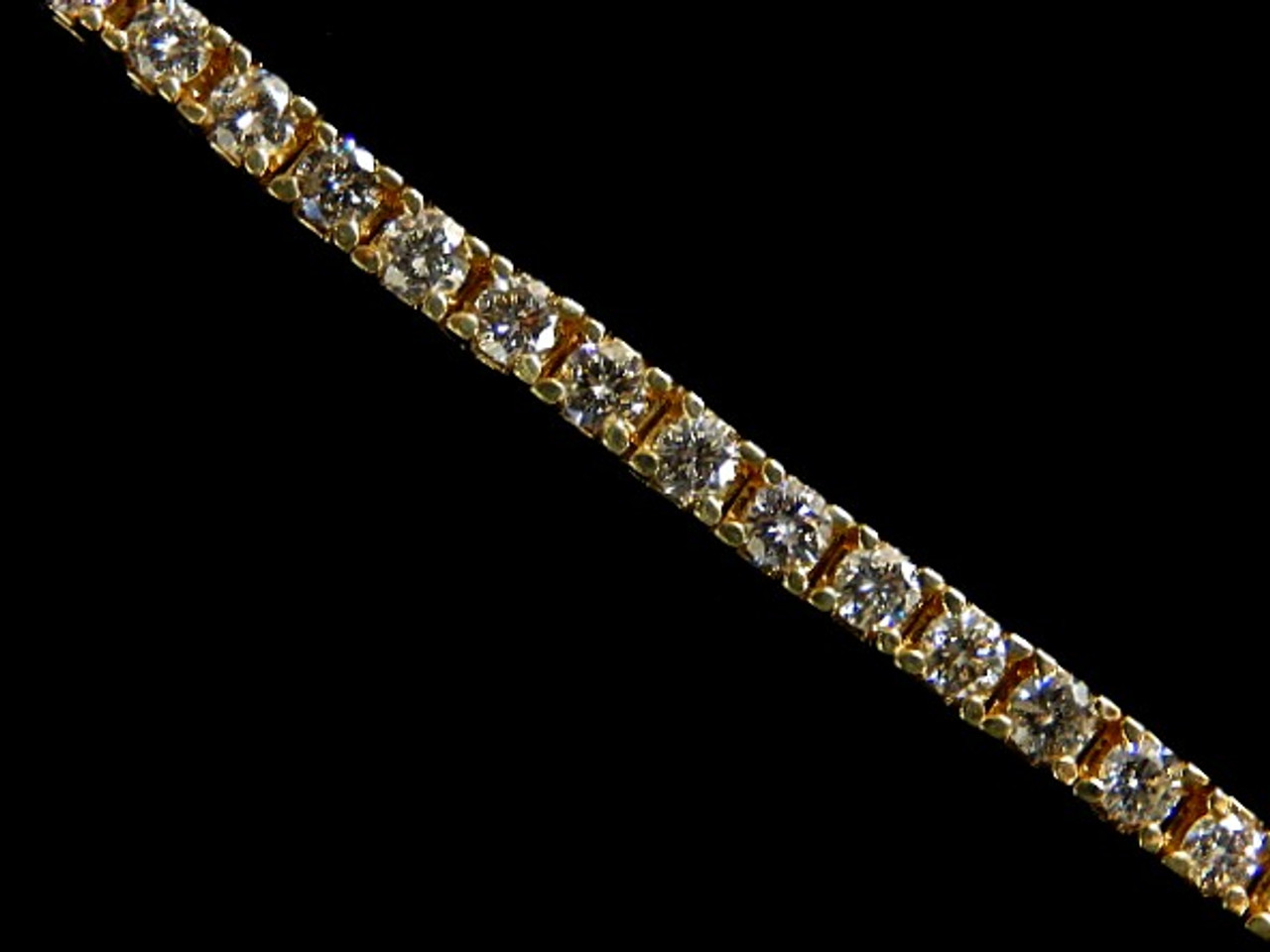 Estate Diamond Tennis Bracelet