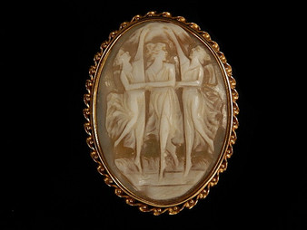 THREE GRACES CAMEO - 6407LJ143