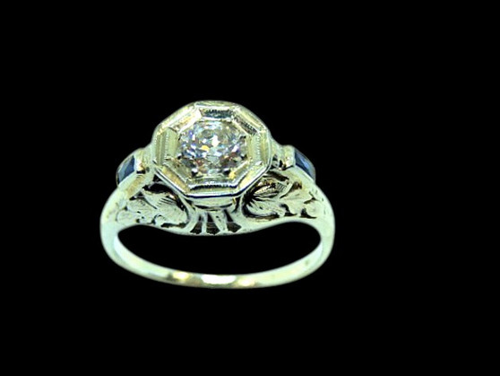 ANTIQUE DIAMOND RING 7190SAS116