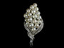 DIAMOND~PEARL BROOCH - 4996TT142