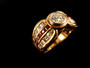 DIAMOND~RUBY RING - 6397DG340