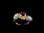 DIAMOND~RUBY RING - 3794VS129