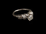 PLATINUM DIAMOND ENGAGEMENT RING - 6406LJ142