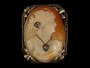 FILIGREE CAMEO PIN - 6835SH117