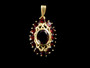 GARNET PENDANT - 7111DG440C