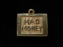 VINTAGE MAD MONEY CHARM 7169SAS104