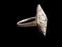 ANTIQUE DIAMOND DINNER RING - 6661DG429