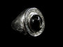 DIAMOND~BLACK STAR SAPPHIRE RING - 5154B3254