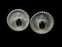 DIAMOND~STAR SAPPHIRE CUFF LINKS - 4806JA3216